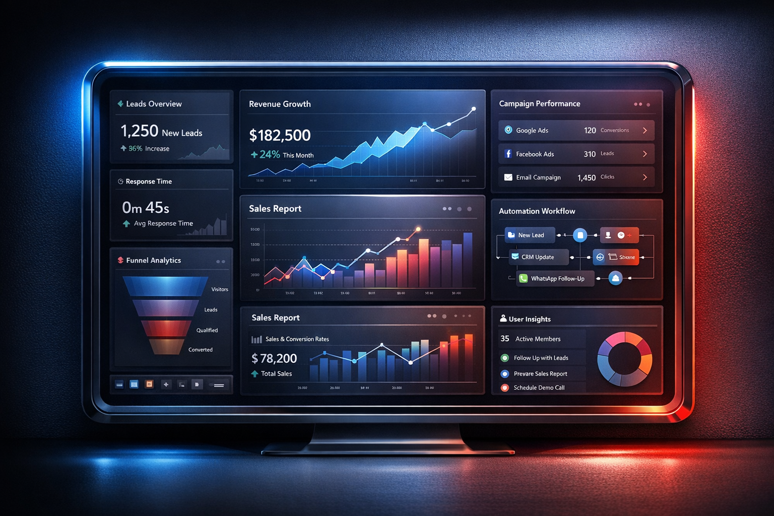 Aflix Solutions Dashboard
